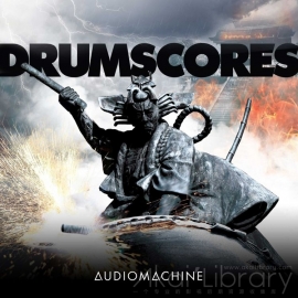 音乐素材-AUDIOMACHIN打击鼓点背景音乐-Drumscores