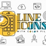 AE模板-业务线图标-Business Line Icons