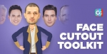 AE模板-面部切口工具包-Face Cutout Toolkit