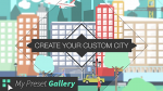 AE模板-扁平城市矢量-Flat City Vector