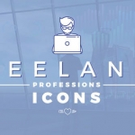 AE模板-自由职业者图标-Freelance Professions Icons