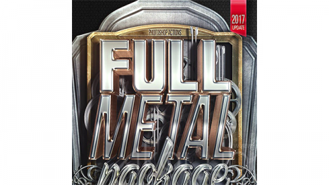 PS动作-全金属包装3DFull Metal Package 3D - Photoshop Actions