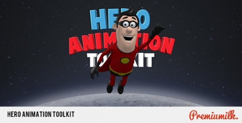 AE模板-英雄动画工具包-Hero Animation Toolkit
