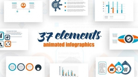 AE模板-信息图形元素-Infographics Elements