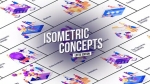 AE模板-等距概念-Isometric Concept - Lottie Edition