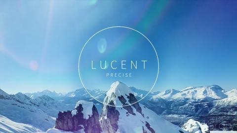视频素材-110个蓝色4K镜头光晕-Lucent Precise