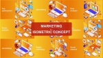 AE模板-营销-等距概念-Marketing - Isometric Concept