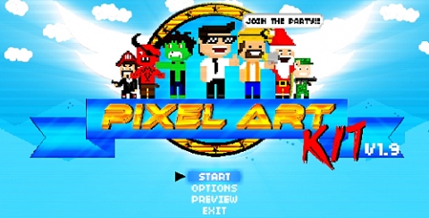 AE模板-像素艺术套件V1.9-Pixel Art Kit V1.9
