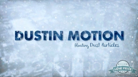 视频素材-灰尘颗粒素材-Dustin Motion
