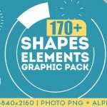 视频素材-形状和元素图形包-Shapes & Elements Graphic Pack