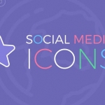 AE模板-社交媒体图标-Social Media Icons