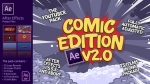 AE模板-YouTuber套装-漫画版2.0版-The YouTuber Pack - Comic Edition V2.0