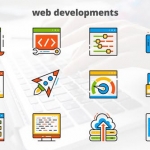 AE模板-网页开发-平面动画图标-Web Development - Flat Animated Icons