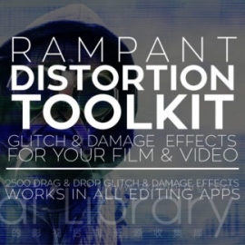视频素材-失真工具包-DISTORTION TOOLKIT