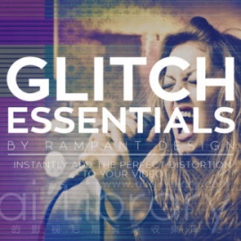 视频素材-故障失真工具包-GLITCH ESSENTIALS