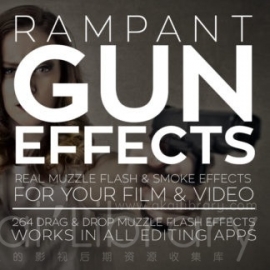 视频素材-枪口火焰闪光烟雾-GUN EFFECTS