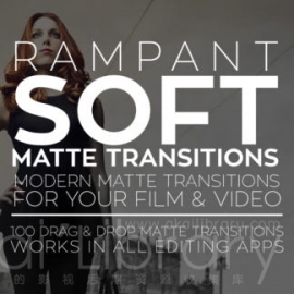 视频素材-柔和的过渡效果-SOFT MATTE TRANSITIONS