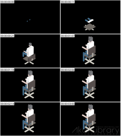 AE模板 男孩青年等距角色 Lopo   Isometric Explainer Kit Character 03