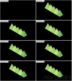 AE模板 草丛 Lopo   Isometric Explainer Kit Icons Buildings 00034 Grass 01