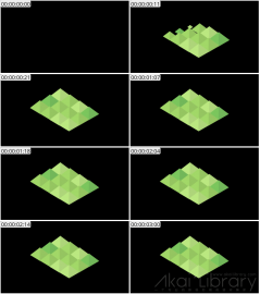 AE模板 草丛 Lopo   Isometric Explainer Kit Icons Buildings 00035 Grass 02