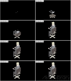 AE模板 职场男性白领等距角色 Lopo   Isometric Explainer Kit Character 35