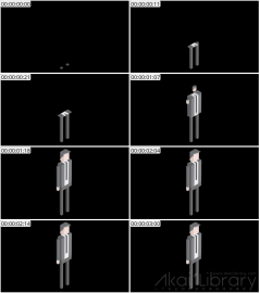 AE模板 职场男性白领等距角色 Lopo   Isometric Explainer Kit Character 43