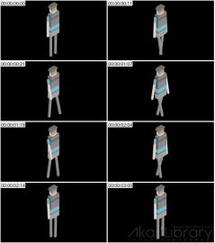 AE模板 警察等距角色 Lopo   Isometric Explainer Kit Character 46
