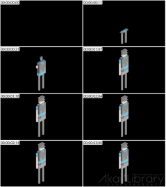 AE模板 警察等距角色 Lopo   Isometric Explainer Kit Character 47