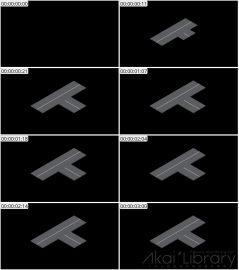 AE模板 公路街道 Lopo   Isometric Explainer Kit Icons Buildings 00074 street G