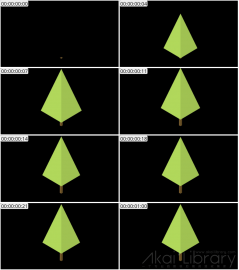AE模板 树 Lopo   Isometric Explainer Kit Icons Buildings 00080 Tree 03