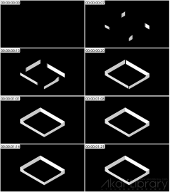AE模板 墙 Lopo   Isometric Explainer Kit Icons Buildings 00082 Wall 01