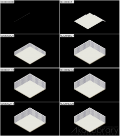 AE模板 墙 Lopo   Isometric Explainer Kit Icons Buildings 00085 Wall 04