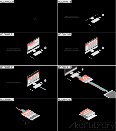 AE模板 响应等距场景 Lopo   Isometric Explainer Kit Scenes 02   Responsive
