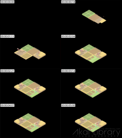 AE模板 农场收集等距场景 Lopo   Isometric Explainer Kit Scenes 08   farm collection