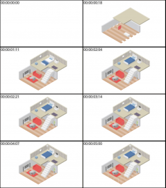 AE模板 家 室内等距场景 Lopo   Isometric Explainer Kit Scenes 14   Home   Inside
