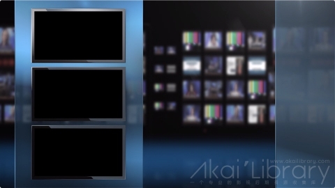 AE模板 新闻演播室虚拟背景 Entertainment Corner Virtual Set Backgrounds1