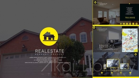 AE模板 现代房地产 Real Estate Modern