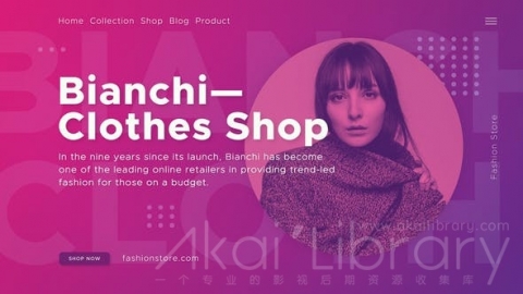 AE模板 时装店 Fashion Shop
