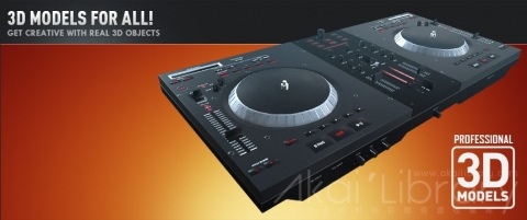 E3D模型：35个音乐乐器模型包Sound_Music WIN MAC+使用教程