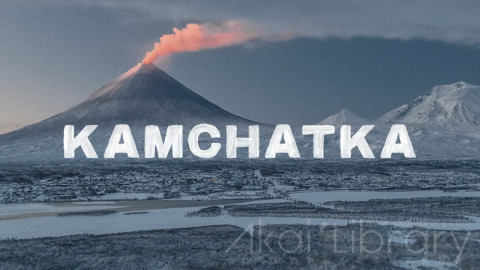 视频素材 4K冬季雪景自然风光延时宣传片 Kamchatka. The Winter Surf Challenge