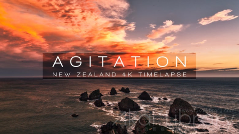 视频素材 4K海边自然风光延时宣传片AGITATION | NEW ZEALAND 4K.mp4