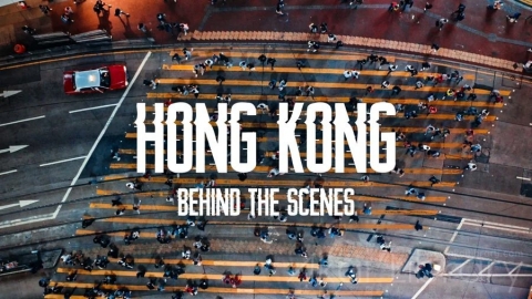 视频素材 4K香港摩天大楼都市夜景城市宣传片 Magic of Hong Kong  Behind the scenes. Timelab.pro