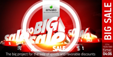 AE模板 大甩卖 Big Sale
