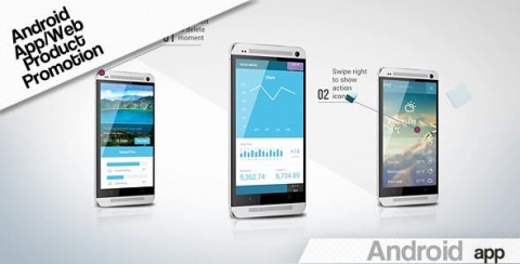 AE模板 Android AppWeb产品推广 Android AppWeb Product Promotion