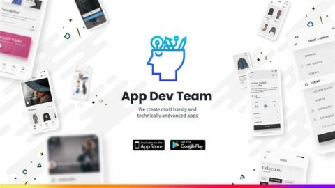 AE模板 应用程序开发促销 App Development Promo