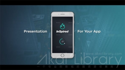 AE模板 应用程序演示 App Presentation