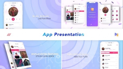 AE模板 应用程序促销 App Promo