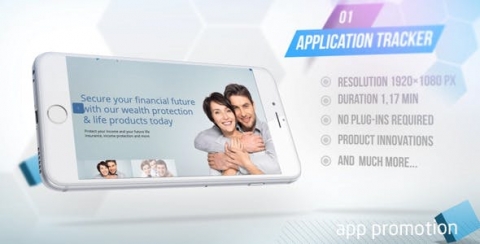 AE模板 应用程序推广 App Promotion