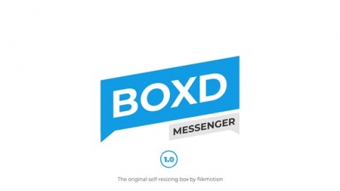 AE模板 对话消息 BOXD_Messenger
