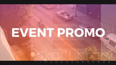 AE模板 丰富多彩的活动宣传 Colorful Event Promo